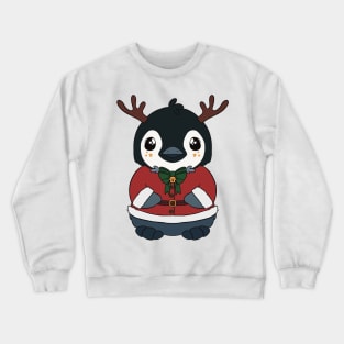 Santa penguin Crewneck Sweatshirt